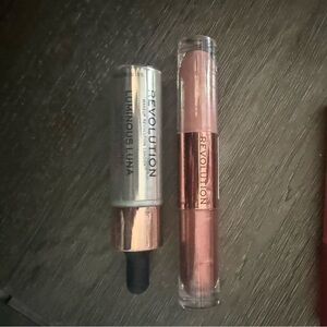 Revolution Luminous Luna Highlighter and 2 eye shadows